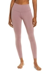 Alo Yoga Airbrush 7/8 High Waist Leggings In Woodrose