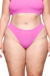 Skims Pink Fits Everybody Scoop Neck Bra In Neon Orchid