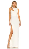 Amanda Uprichard X Revolve Gilda Gown In Ivory