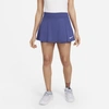 Nike Court Victory Women's Tennis Skirt In Dark Purple Dust,white