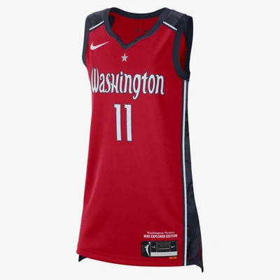 Nike Elena Delle Donne Mystics Explorer Edition  Dri-fit Wnba Victory Jersey In Red