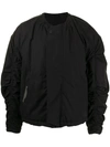 A-COLD-WALL* RUCHED-DETAIL BOMBER JACKET