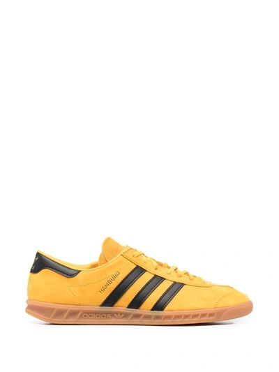 Adidas Originals Hamburg 皮质板鞋In Gelb | ModeSens