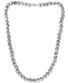 EFFY COLLECTION EFFY WHITE CULTURED FRESHWATER PEARL (7 MM) 18" STATEMENT NECKLACE (ALSO IN GRAY, PINK, & MULTICOLOR