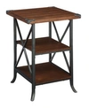 CONVENIENCE CONCEPTS BROOKLINE END TABLE WITH SHELVES