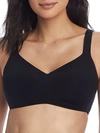 On Gossamer Sleek Invisible Wire-free Bra In Black