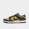 Nike Dunk Low Retro Casual Shoes In Varsity Maize/midnight Navy/white