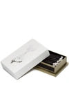 L'objet Illustrated Porcelain Matchbox In Weiss