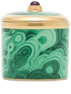 L'objet Malachite Single Wick Candle In Grün