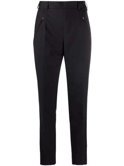 Maison Margiela Tailored Straight-leg Trousers In Black