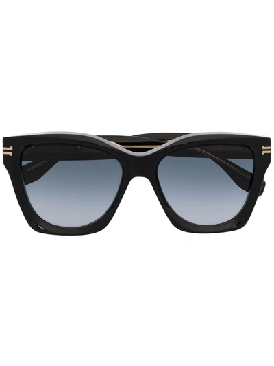 Marc Jacobs Square-frame Sunglasses In Schwarz