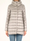 Herno Piumino Cappa Media Iconico Amelia Hdm In Grey