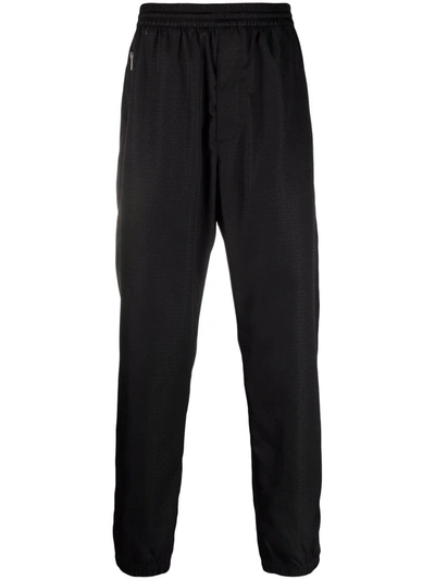 Givenchy Men's 4g Nylon Jacquard Jogger Pants In Nero