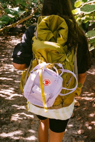 Fjall Raven Kanken Sling Bag In Lavender