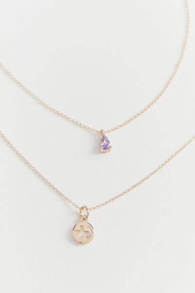 Sagittarius necklace urban outfitters store