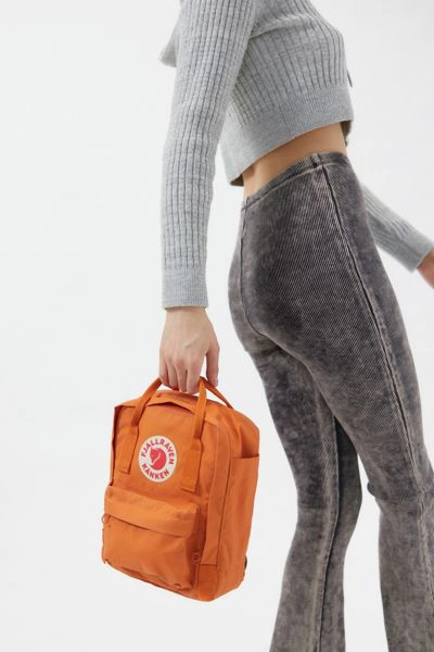 Fjall Raven Kånken Mini Backpack In Burnt Orange