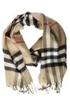 BURBERRY BURBERRY SCARFS BEIGE