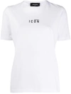 Dsquared2 White Cotton Icon T-shirt In White