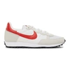 Nike Challenger Og "white/university Red" Sneakers In Grey