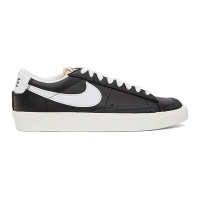 Nike Black & White Blazer Low '77 Vintage Sneakers In Black/white