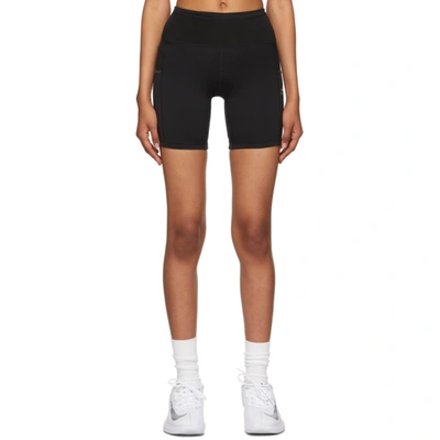 Nike Epic Luxe Pocket Dri-fit Trail Running Shorts In Black/ Dark Smoke Grey