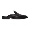 3.1 Phillip Lim Black Alexa Loafer Mules In Ba001 Black