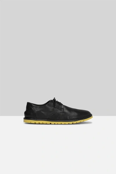 Marsèll Contrast-sole Derby Shoes In Black