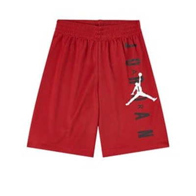 Air Jordan Kids' Red Jumpman Logo Shorts