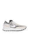 Nike Waffle One Sneakers In White Leather In Summit White/white