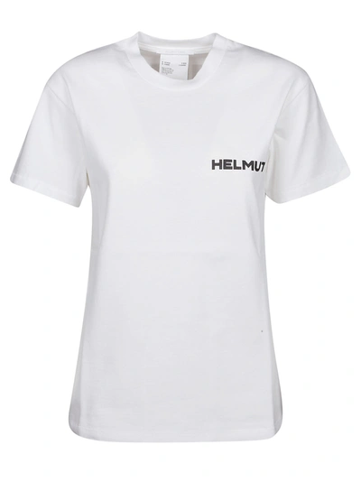 Helmut Lang Printed Cotton-jersey T-shirt In White