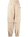 Stella Mccartney X Adidas Three Stripes Track Pants In Brown