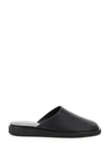 Magda Butrym Leather Mules In Black (black)