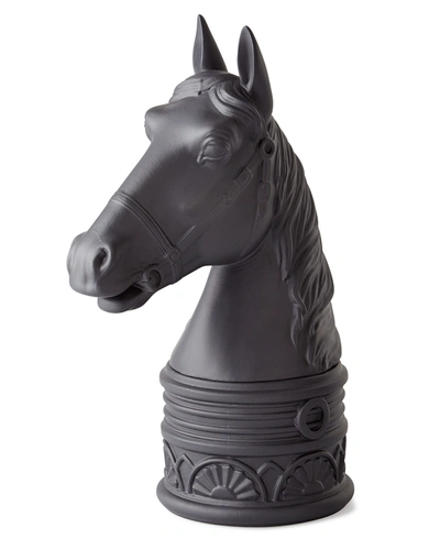 L'objet Horse Bookend In Black