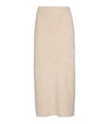 THE ROW CALUSO羊绒真丝半身裙,P00586327