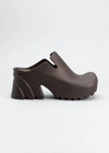 Bottega Veneta Flash Platform Clogs In Fondant