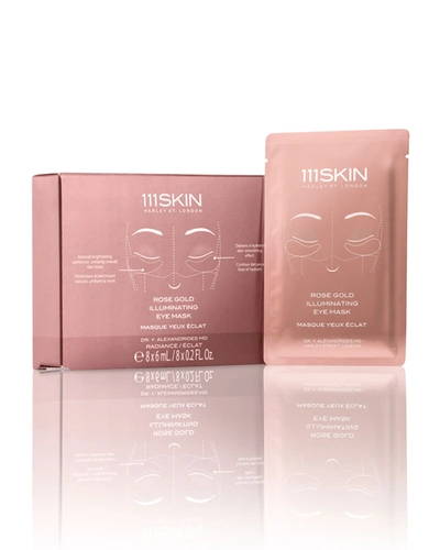 111SKIN ROSE GOLD ILLUMINATING EYE MASK BOX, 8 COUNT,PROD163090230