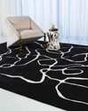 Emporium Home For William D Scott Squiggle Rug, 9' X 12'