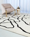 Emporium Home For William D Scott Squiggle Rug, 9' X 12'