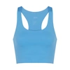 Girlfriend Collective Haze Paloma Racerback Bra In Blue