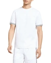 THEORY MEN'S ACE RELAY JERSEY TIPPED T-SHIRT,PROD241880057