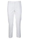Michael Michael Kors Tailored Cropped Pants In Optic White