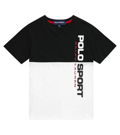 Polo Ralph Lauren Kids' Polo Sport Cotton T-shirt In 白色
