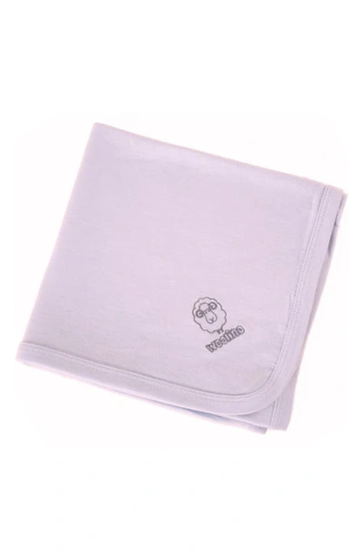 Woolino 4 Season Merino Wool Swaddle In Lilac