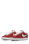Nike Red & White Blazer Low '77 Sneakers In Red/ White