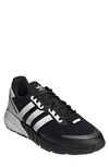 Adidas Originals Zx 1k Boost Sneaker In Black/white/silver