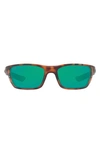 Costa Del Mar 58mm Polarized Sunglasses In Light Tortoise