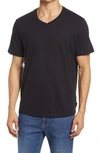 Ag Bryce V-neck T-shirt In True Black