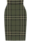 BURBERRY CHECK JACQUARD SKIRT