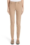 Lafayette 148 Mercer Acclaimed Stretch Skinny Pants In Cammello
