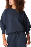 Sweaty Betty Essentials Sweatshirt In Navy Blue